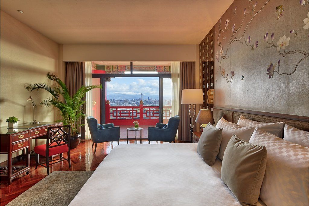 The Grand Hotel Taipei Eksteriør billede Deluxe Room